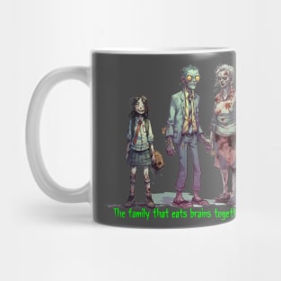 Zombie family values Mug